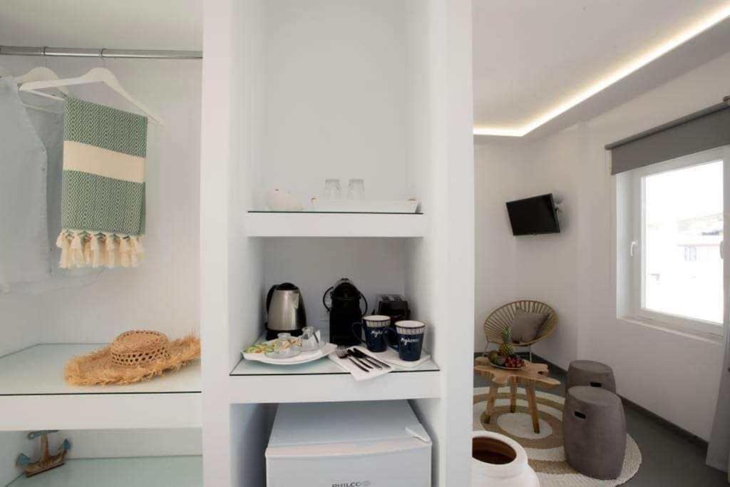 Jonaz Rooms & Suites Ornos (Mykonos) Exteriör bild