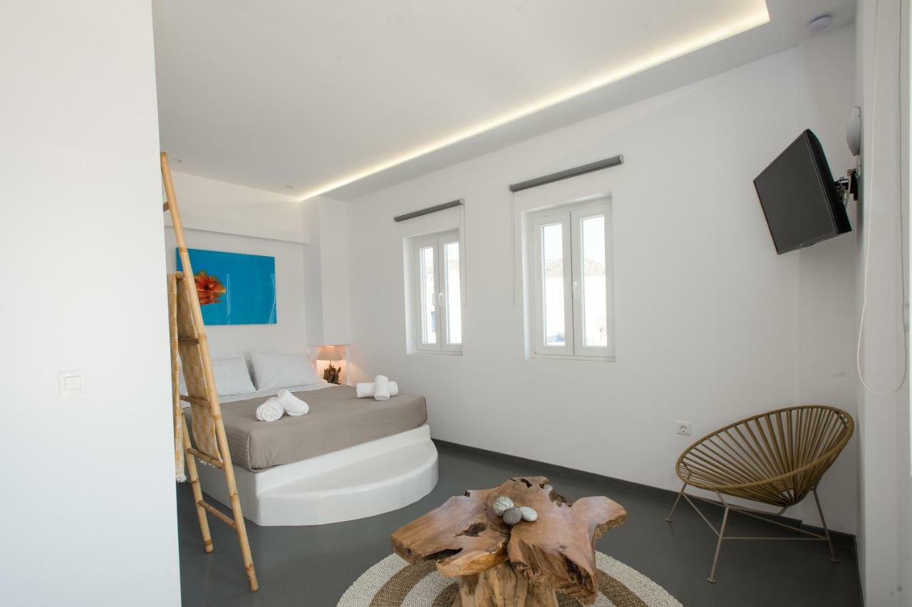 Jonaz Rooms & Suites Ornos (Mykonos) Exteriör bild